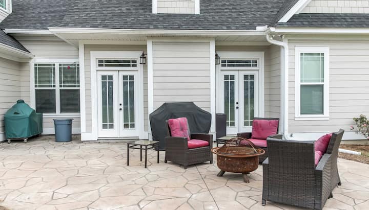 Create a Beautiful Stamped Concrete Patio in Appleton, Wisconsin area!